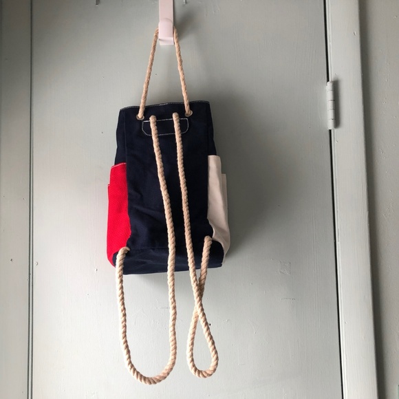 Tommy Hilfiger Adjustable Color Block Backpack - Picture 4 of 7